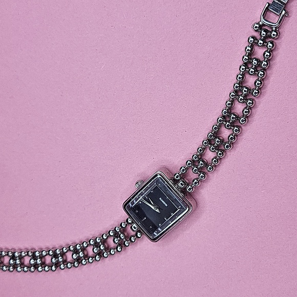 Silver Square Face Watch - Picture 2 of 4